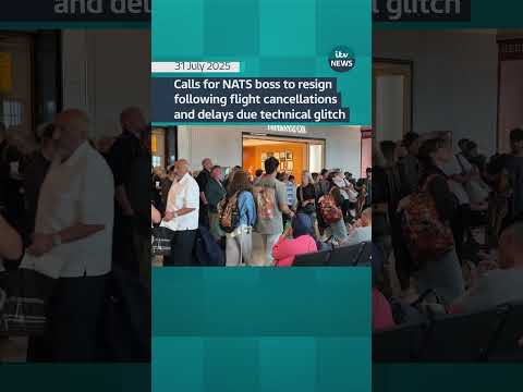 Calls for NATS boss to resign following flight cancellations due technical glitch | ITV News