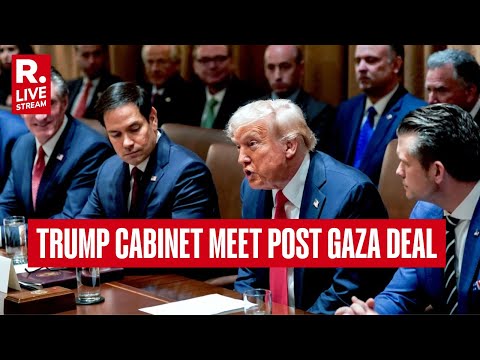 LIVE: Trump Cabinet Meeting After Israel-Hamas Peace Deal | Gaza Deal | Middle-East News