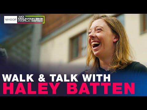 Walk & Talk with HALEY BATTEN | Nové Město na Moravě, UCI MTB XC World Cup