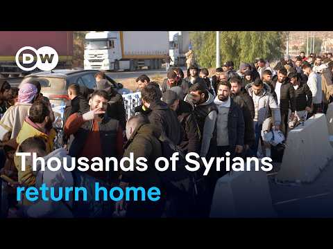 Syrian civil war refugees in Lebanon and Turkey begin to return home | DW News