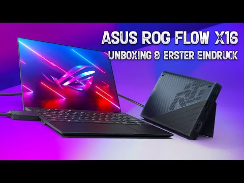 2022 ASUS ROG Flow X16 Unboxing, First Look and Impressions