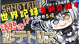 【砂テトリス】現在世界5位！まったり記録更新しちゃうんです#sandtrix #砂テトリス #shorts