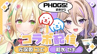 【犬 犬（PHOGS!） #2 】和水セキとの仲良し度を見せつけます！！！【#910inc 所属Vtuber佐保姫ユエ】