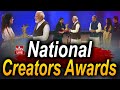 LIVE: PM Shri Narendra Modi presents 1st ever National Creators Awards at Bharat Mandapam | hmtv