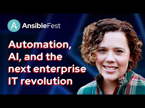 Automation, AI, and the next enterprise IT revolution | AnsibleFest 2024