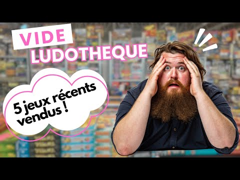 Vide Ludothèque -  Les jeux de sociétés vendus