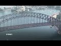 Thousands march across Sydney Harbour Bridge in support for Palestinians in Gaza  - 01:30 min - News - Video
