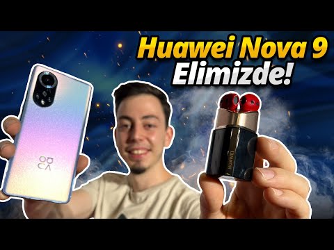 Huawei Nova 9 ve ruj kulaklık FreeBuds Lipstick elimizde!