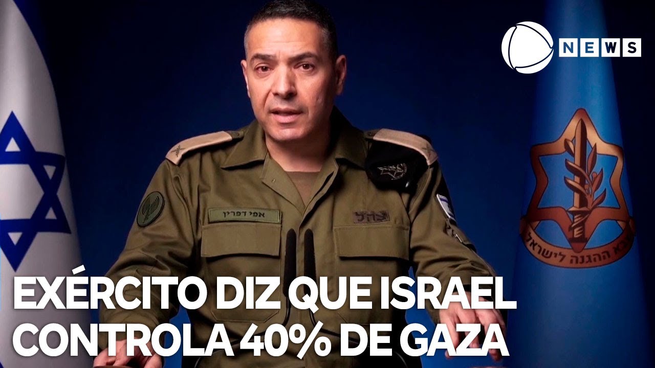 Exército de Israel diz que controla 40% da cidade de Gaza
