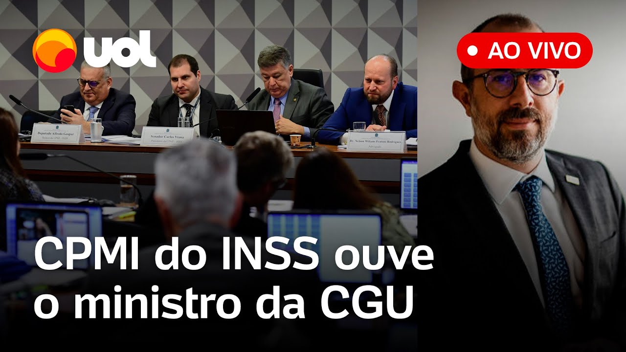 CPMI do INSS ouve ministro da Controladoria Geral da União para discutir fraudes assista