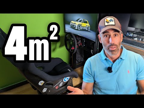 Mi Setup de SimRacing en Menos de 4m² | La Solución para Adultos con Poco Espacio