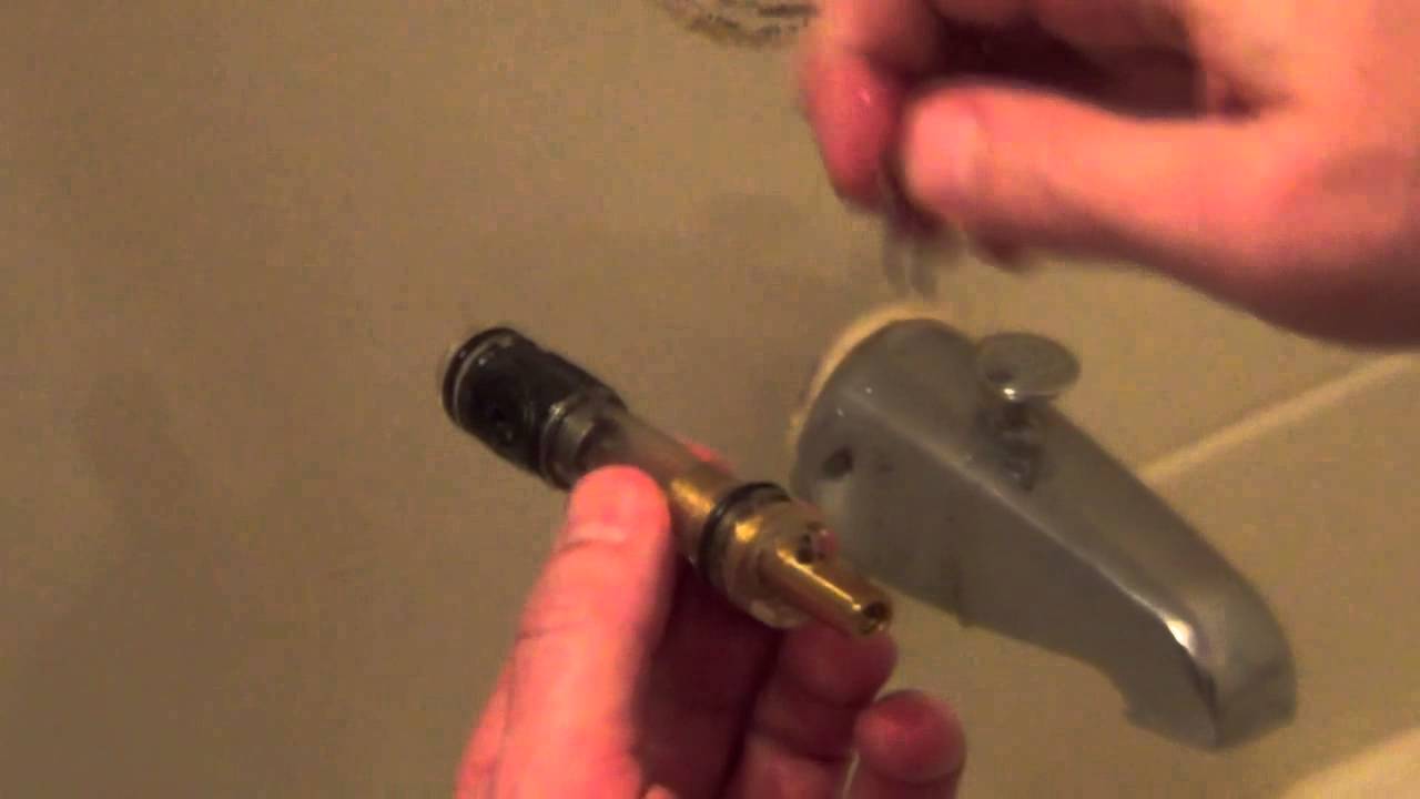 replace-a-moen-shower-cartridge-fix-leaky-tub-faucet-youtube