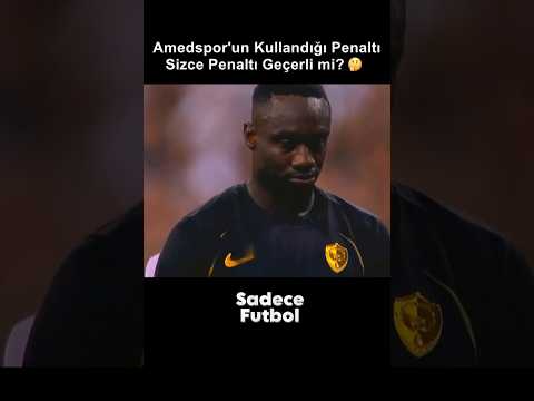 Amedspor'un Kullandığı Penaltı Sizce Geçerli mi ❓ #futbol #trabzonspor