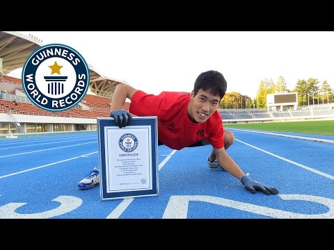 Запознајте го Кацуми Тамакоши, светскиот рекордер во трчање на 100 метри на сите 4, како животно