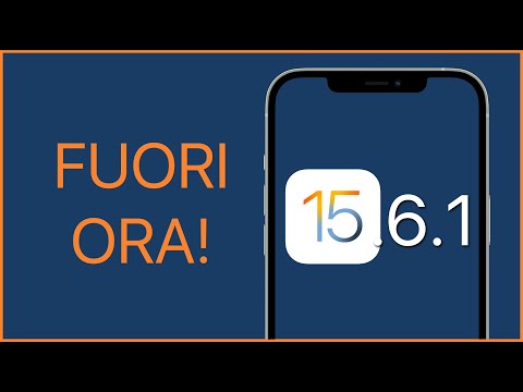 FUORI ORA iOS 15.6.1 per iPhone | NOVIT� …