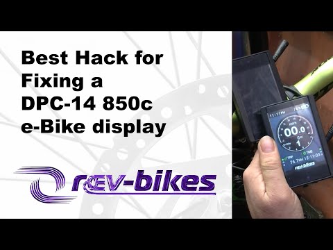 Best Hack for Fixing a DPC 14 850c e Bike display mp4