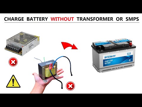 12 Volt 50Ah Battery Charger using Old Laptop Battery - Cordless Power Supply