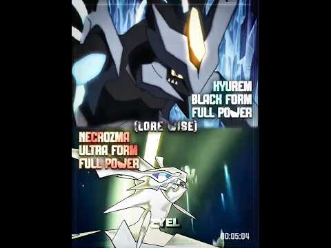 Black Kyurem vs Ultra Necrozma @Gustavo-yr5hs
