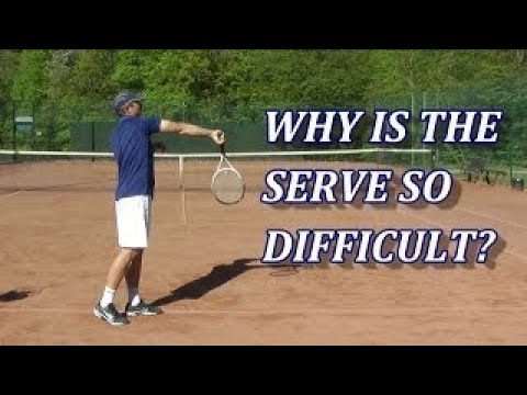 Why Is The Serve In Tennis So Difficult? One Main Reason...