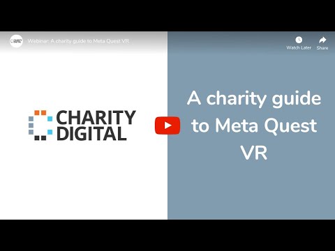 A charity guide to Meta Quest VR