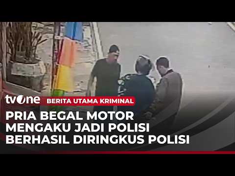 Polisi Ringkus Pelaku Begal Motor dengan Modus Anggota Kepolisian | Berita Utama Kriminal