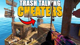 YouTube thumbnail for Ser Winter's video titled 'A TRASH TALKING CHEATER CAME To RAID OUR SHIP (Rust)'