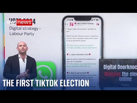 Which of the political parties is winning the TikTok election? | Vote 24
