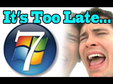 Windows 7 - It's too late to appologize пародија