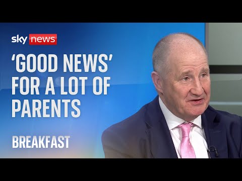 Childcare rollout 'really good news for lots of parents, says minister