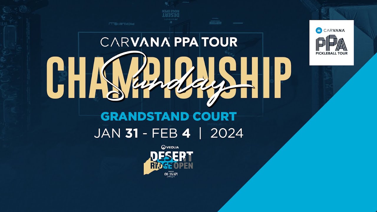 Veolia Desert Ridge Open presented by OH SNAP! (Grandstand Court) - Carvana Championship Sunday