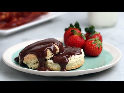 Chocolate Gravy and Biscuits ? Tasty