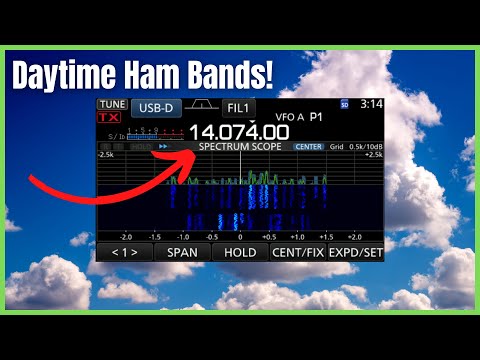 Day Time Ham Radio Bands and Solar Cycle 25