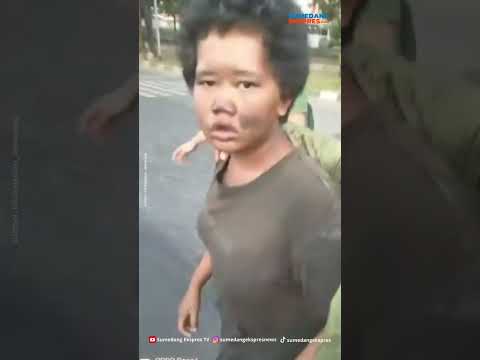 Mengamuk Saat Tidak Diberi Uang, Satpol PP Amankan Pengemis Viral di Semarang #viral