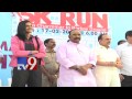 PV Sindhu &  Nayani participate in 5k run to make Hyderabad crime free