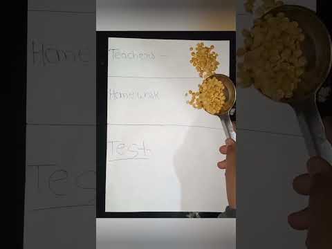 School mein teacher log  itna padhate hai...| Teacher, homework and Test comedy shorts#shorts