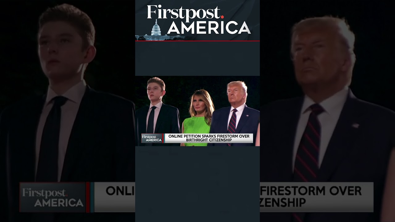 Melania, Barron Trump Face Deportation Calls | Firstpost America | N18G