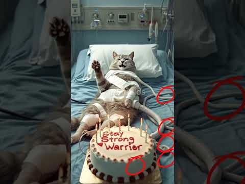 #happybirthday #funny #kitten #animalintelligence #kucing #cute #cat #cake #aicats #shorts #short #o