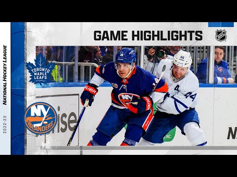 Maple Leafs @ Islanders 3/21 | NHL Highlights 2023