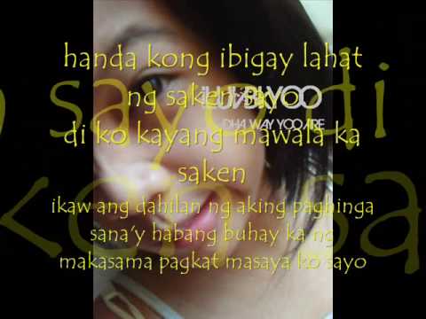 MASAYA AKO SAYO BY CURSE ONE