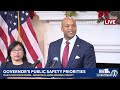 LIVE: Governors news conference on 2024 public safety legislative priorities - wbaltv.com  - 47:10 min - News - Video