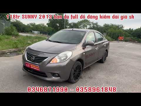 118tr SUNNY 2013 bản đủ full đồ đăng kiểm dài alo 0358961949