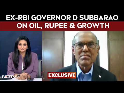 Iran War Impact: Former RBI Governor D Subbarao On Oil, Rupee & Growth