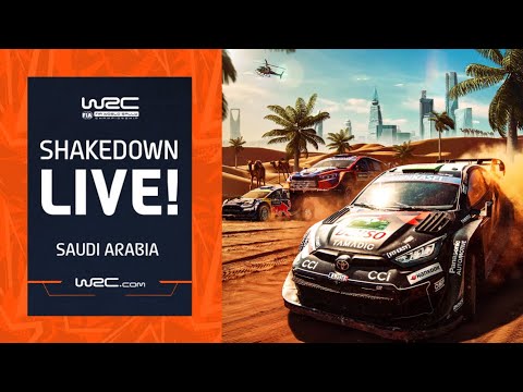 🔴 Shakedown LIVE | WRC Rally Saudi Arabia 2025