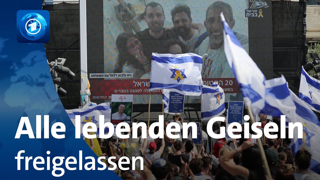 Alle lebenden Geiseln aus dem Gazastreifen freigelassen