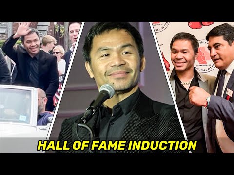 HIGHLIGHTS | Manny Pacquiao HALL OF FAME INDUCTION • Banquet, Parade, Ceremony & MORE