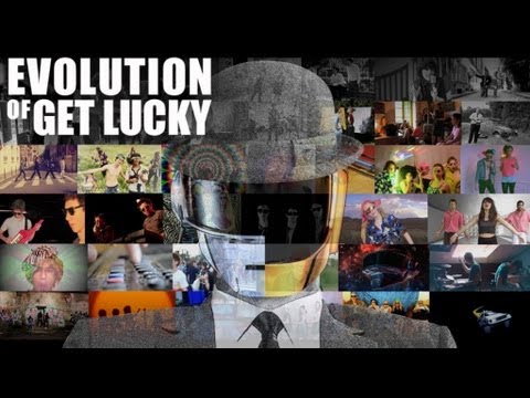 CLIP Evolution of Get Lucky [Daft Punk Chronologic Cover]
