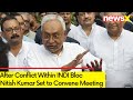 After Conflict Within INDI Bloc | Nitish Kumar Set to Convene Meeting |  NewsX