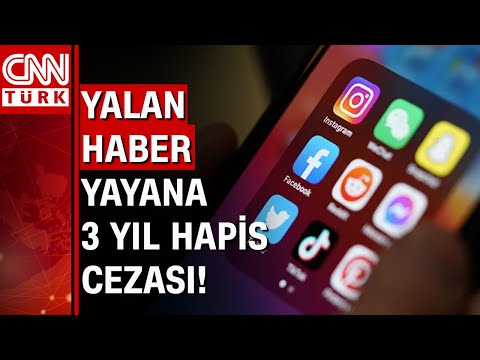 Dezenformasyonla mücadele yasası Resmi Gazete'de! Basın kanunu yasası yürürlüğe girdi