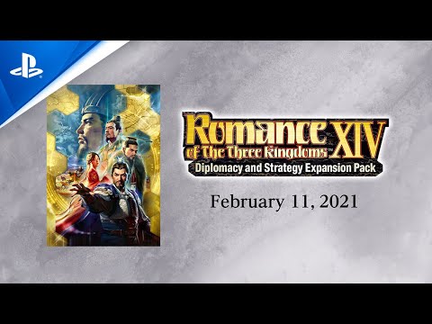 Romance of the Three Kingdoms XIV - Diplomacy and Strategy Expansion Pack Trailer | PS4