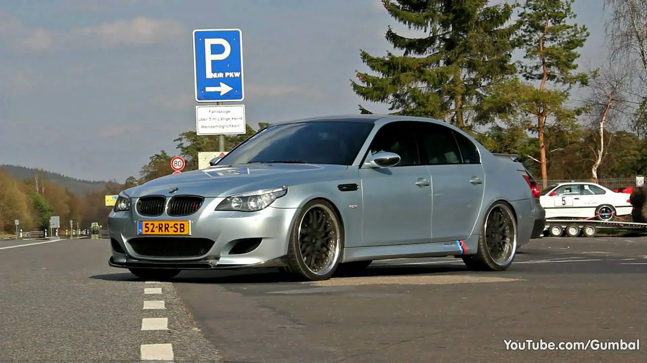 Bmw e60 m5 with eisenmann race exhaust - in action #3